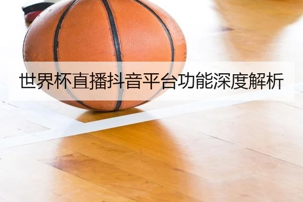 世界杯直播抖音平台功能深度解析