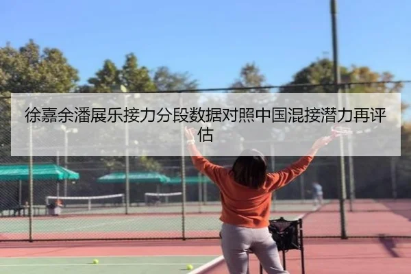 徐嘉余潘展乐接力分段数据对照中国混接潜力再评估